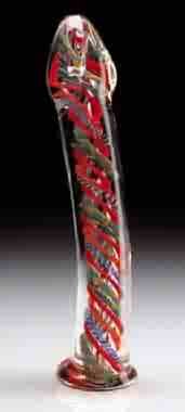 Lattachino G-Spot Shaft Glass Dildo