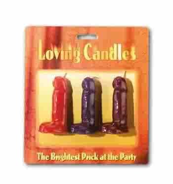Loving Candles - Penis Shaped Candles