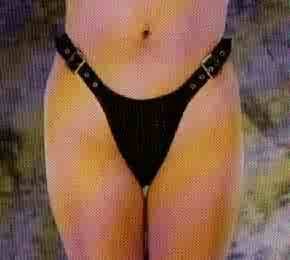 Leather Thong