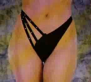Leather Tri-SideThong