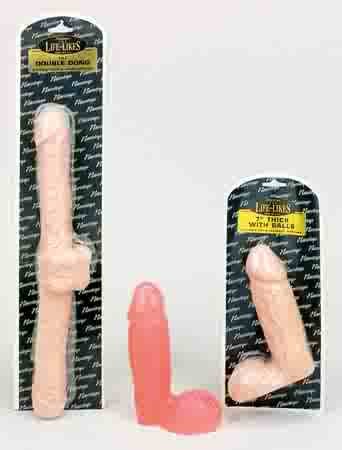 DBL Dong Natural Life Like Double Head Dildo