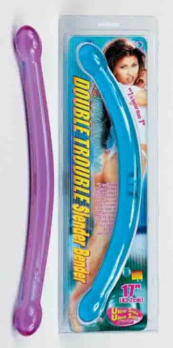 Double Trouble Slender Bender Double Head Dildo