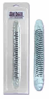 Art Deco 13.5" DBL Dong Double Head Dildo