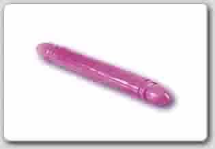 LAV Jelly-SM DBL Dong 12" Double Head Dildo