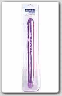 REF GEL 18" AC/DC DBL DONG Double Head Dildo