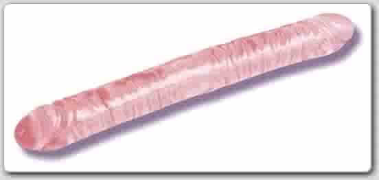 Translucence Veined DBL Dong 18" Double Head Dildo