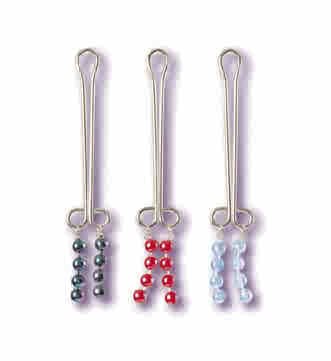 Cleopatra Collection Clitoral Body Jewelry - Pearl Blue