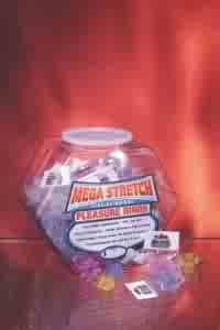 Mega Stretch Rings 72 PC Bowl Assorted