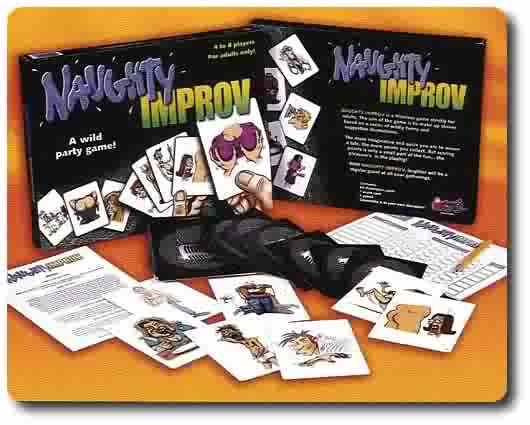 Naughty Improv Adult Board Game