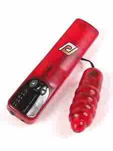 Beyond 200 HSB Ribber Bullet Vibrator Red