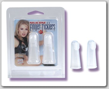 Silicone Finger Ticklers Finger Vibrator - SE170900