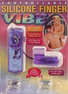 Silicone Finger Vibrator Lavender - PD255013