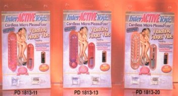 Clear Finger Vibrator - PD181320