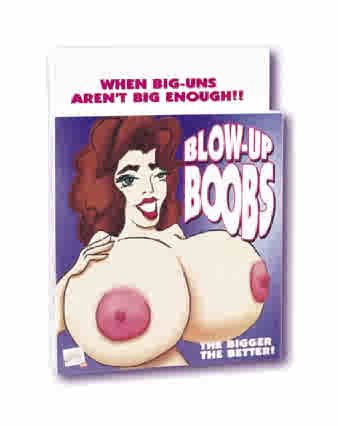 Blow Up Boobs Inflatable Cleavage - SE198401