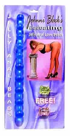 Johnni Blacks Anal Beads Blue - PD271014