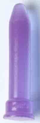Small Tool Purple Jelly Anal Plug - DJ029002