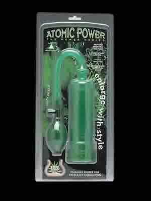 Atomic Power Pump Green Penis Pump - GT569