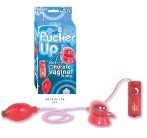 Clitoral and Vaginal Pump - Red - DJ061501