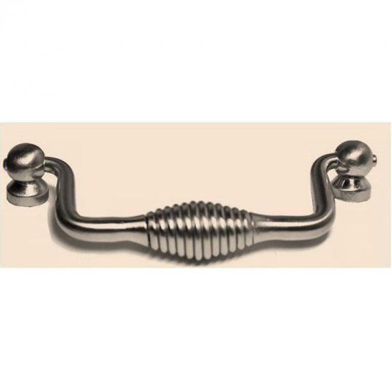 Heavy Cabinet Pulls Birdcage Pulls 4-1/3" Satin Nickel 9822