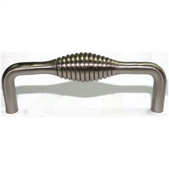 Heavy Cabinet Pulls Birdcage Pulls Satin Nickel 3-3/4" Center Distance 9812