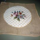 NEEDLEPOINT ROSES-ROUND, READY TO MAKE PROJECT