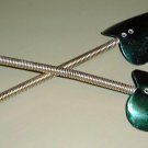 PR. VINTAGE AUSTRIAN METAL WOMAN'S SHOE HORNS-ASST CLRS