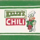 HAND PAINTED DECORATIVE FOOD LABEL CERAMIC TILE by TENNESSEE ARTIST, Kelly's chili