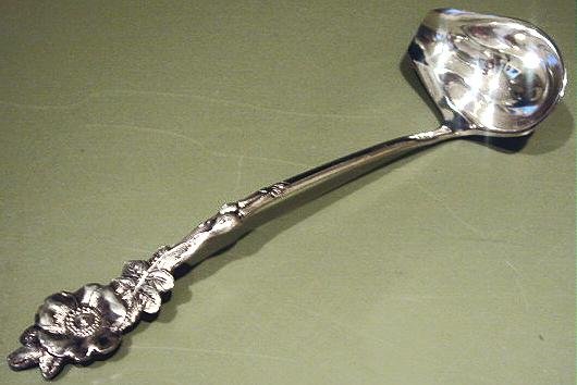 Reed & Barton Silver Plated Serving Cream Ladle MINT