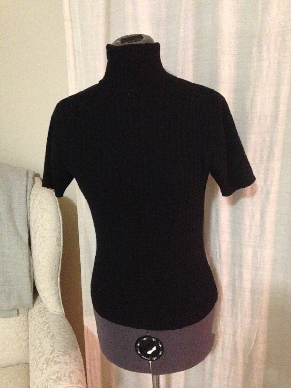 Black Stretch Top, Banana Republic, Size S
