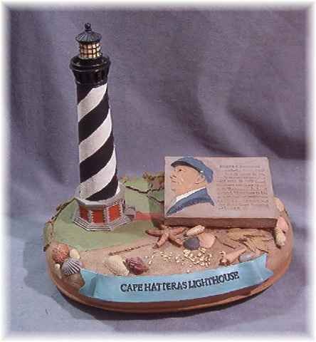 Cairn Studios Cape Hatteras Lighthouse Merck 7101 Ret