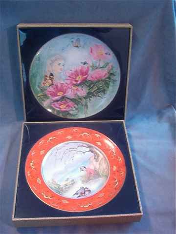 2 Plate Set Anna Perenna Burgues Chun Li June Dreams
