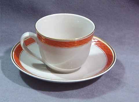 Royal Copenhagen Oranja Tureby Demitasse Cup & Saucer
