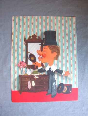 Kapralik Caricature Mickey Rooney A YANK AT ETON