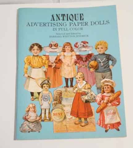 Repro Antique Advertising Paper Dolls Book 1981