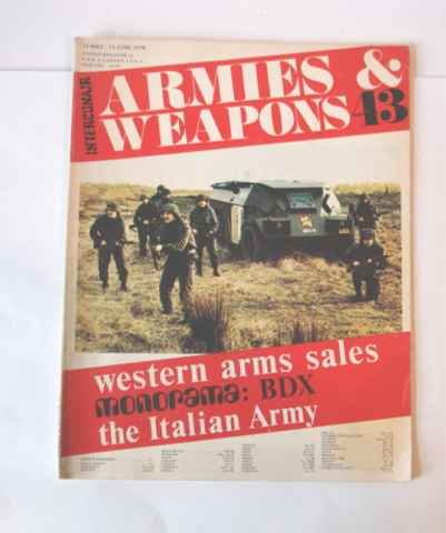 1978 Interconair Armies & Weapons 43 Magazine