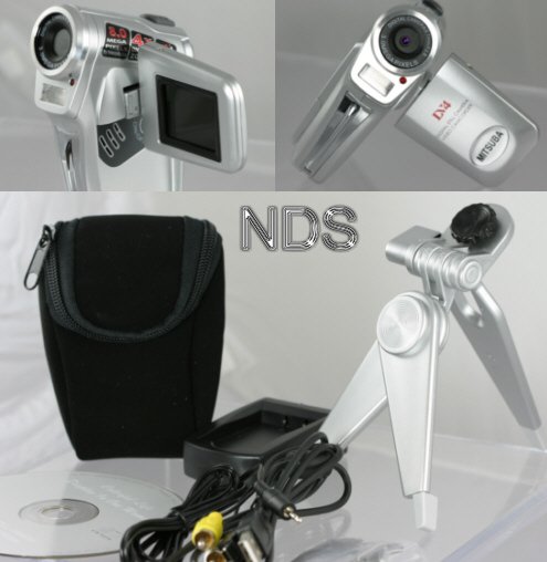 Mitsuba DV4X - 8.0 Mega Pixels Digital Camera-Video Camcorder with 4x Digital Zoom NTSC-PAL