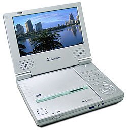 Cyberhome - 7" Inch "NTCS-PAL" Portable DVD Player