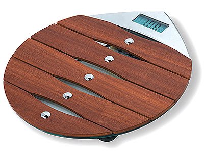 Ikasumoto Wooden Bathroom Scale