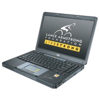 HP L2005-CU Special Edition Livestrong DVDRW Wireless Notebook with AMD Turion 64 Mobile Technology
