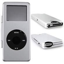 Apple Nano Metal Silver Ipod Case