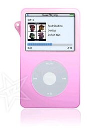 Apple Video 30GB Silicone Pink Ipod Case