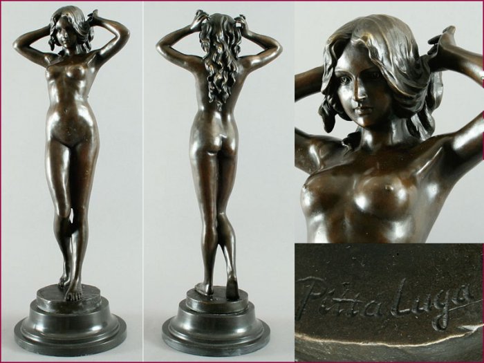 Art decó Bronze Sculpture "Sunrise" visit: www.1900style.es