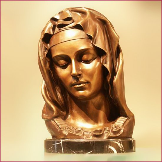 Mary Magdalene Bronze Bust visit: www.1900style.es