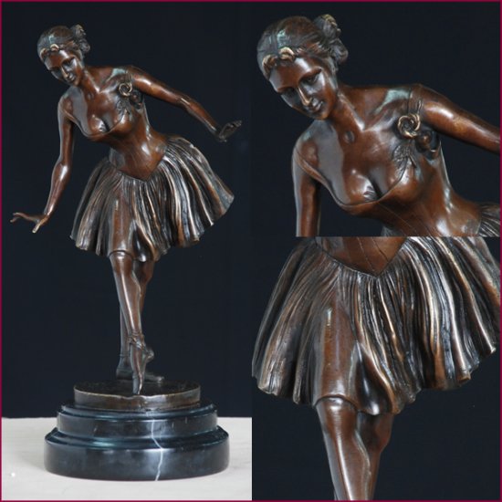 Bronze Sculpture "La Danseuse" www.1900style.es