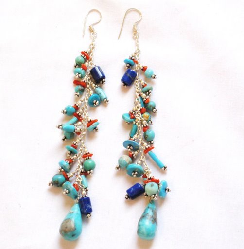 TQ060 Turquoise Earrings