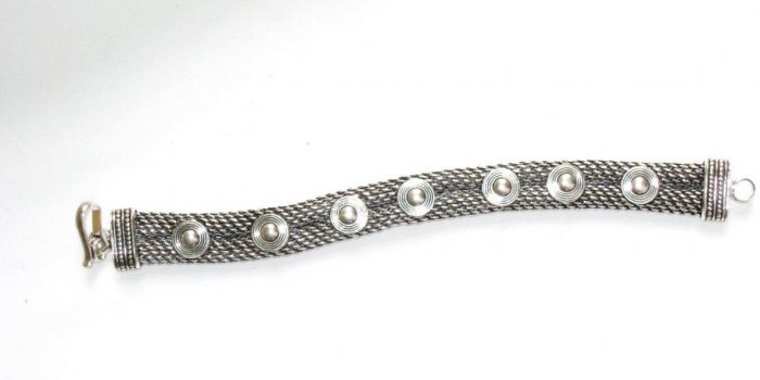AQ036 Bracelet in Sterling Silver