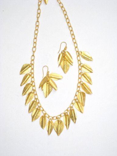 Gold Plated Earrings in Sterling Silver