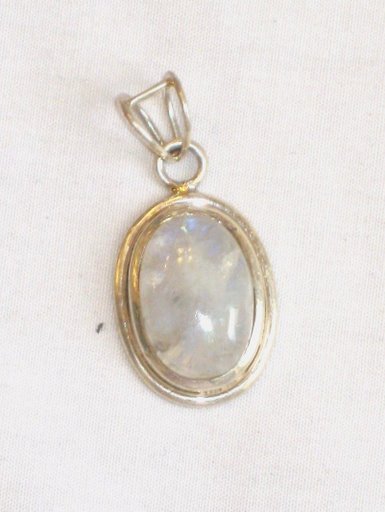Moonstone Pendant in Sterling Silver