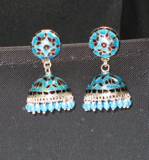 MN210 Enameled MN211 in Sterling Silver