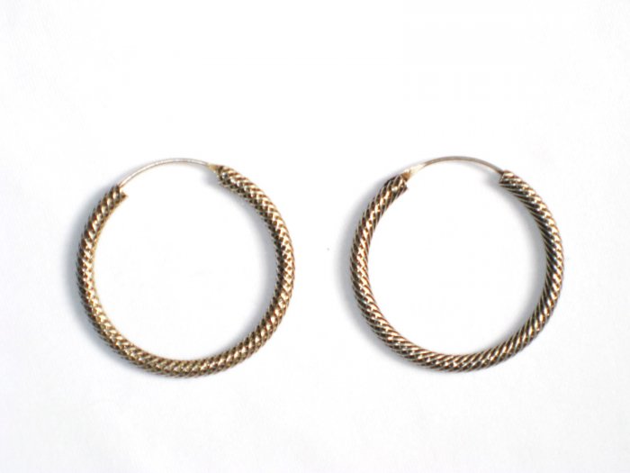 AQ075 Earrings in Sterling Silver